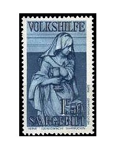 Sarre N° 168 Obli