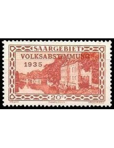 Sarre N° 175 Obli
