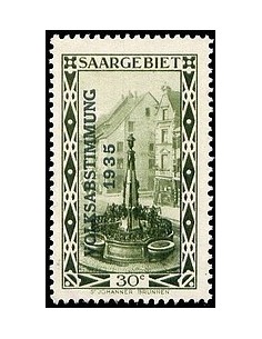 Sarre N° 177 Obli