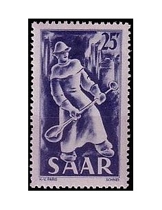 Sarre N° 261 Obli