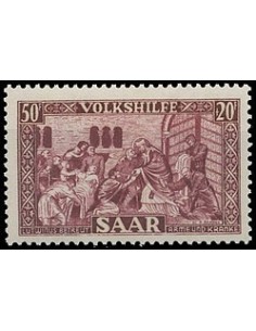 Sarre N° 282 Obli