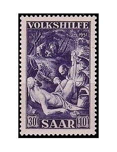 Sarre N° 299 Obli