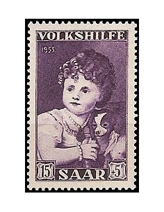 Sarre N° 323 Obli