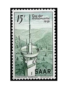 Sarre N° 351 Obli