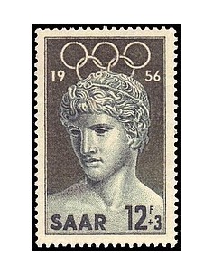 Sarre N° 353 Obli