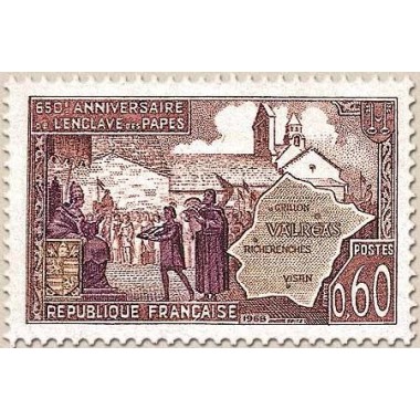 FR N° 1562 Neuf avec trace de charni