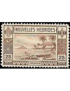 Nouvelles Hebrides N° 104 N**