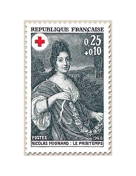 FR N° 1580 Neuf avec trace de charni