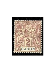 Gabon N° 017 N **