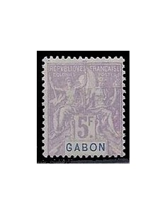 Gabon N° 032 Obli