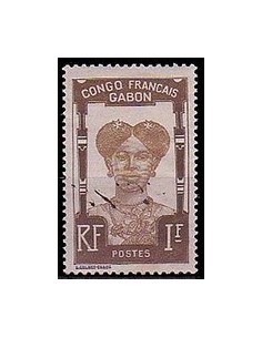 Gabon N° 046 Obli