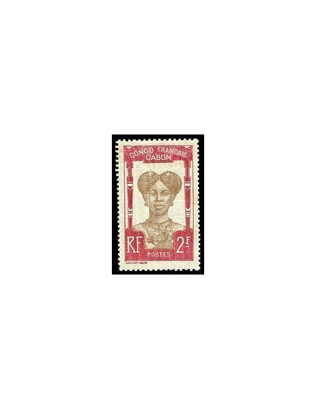 Gabon N° 047 Obli