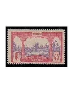 Gabon N° 060 Obli