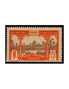 Gabon N° 062 Obli
