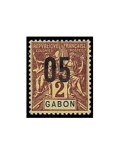 Gabon N° 066 Obli