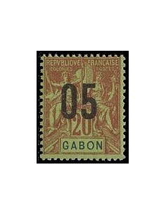 Gabon N° 069 Obli
