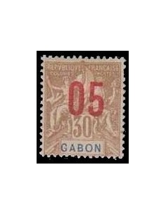 Gabon N° 071 Obli