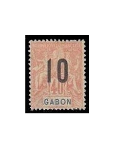 Gabon N° 072 Obli