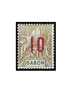Gabon N° 074 Obli