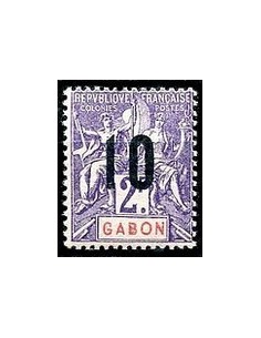 Gabon N° 077 Obli