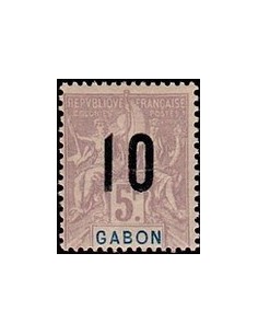 Gabon N° 078 Obli