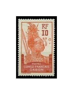 Gabon N° 079 Obli
