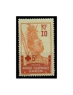 Gabon N° 081 Obli