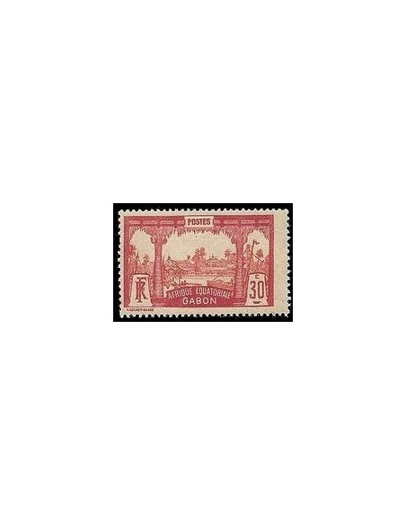 Gabon N° 085 Obli