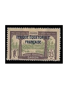 Gabon N° 099 Obli