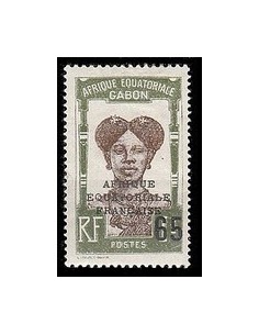 Gabon N° 108 Obli