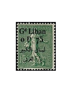 Gd Liban N° 025 Obli