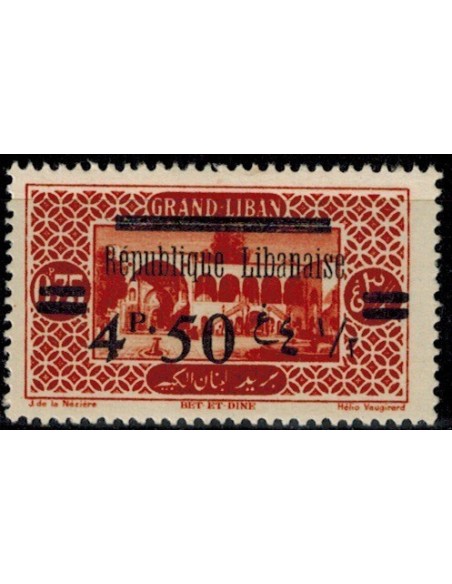 Gd Liban N° 091 Obli