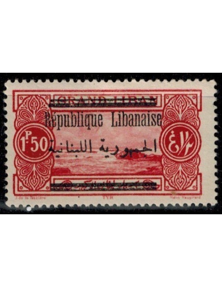 Gd Liban N° 101 Obli