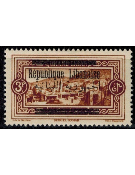 Gd Liban N° 103 Obli