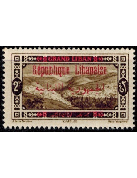 Gd Liban N° 111 Obli