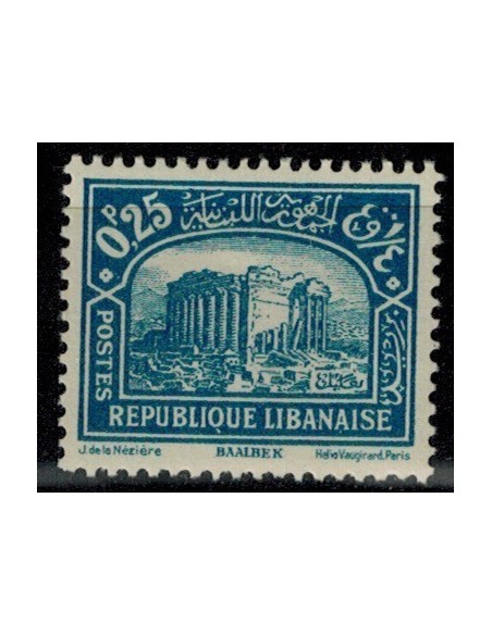 Gd Liban N° 130 Obli