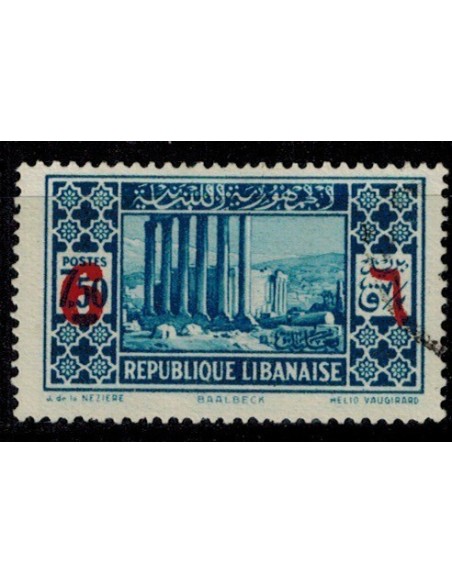 Gd Liban N° 183 Obli
