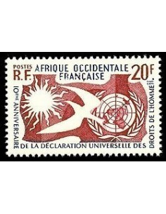 Afr Oci Fra N° 74 Obli