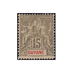 Guyane N° 045 Obli