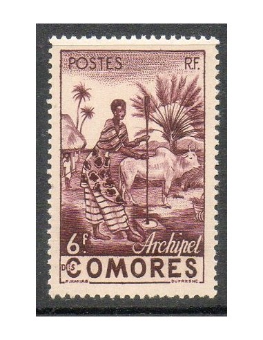 Comores N ° 006 Obli