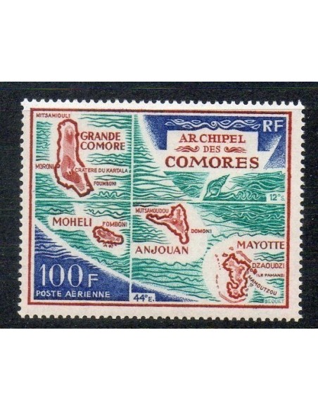 Comores N° PA036 Obli