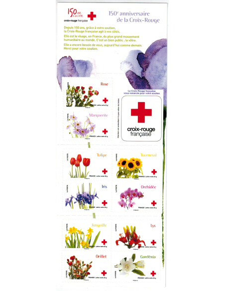 Carnet Croix rouge de 2014