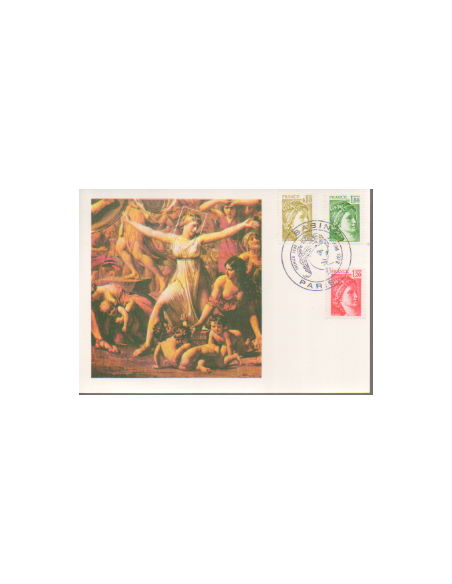 Carte P J du N° 1971,73 & 74