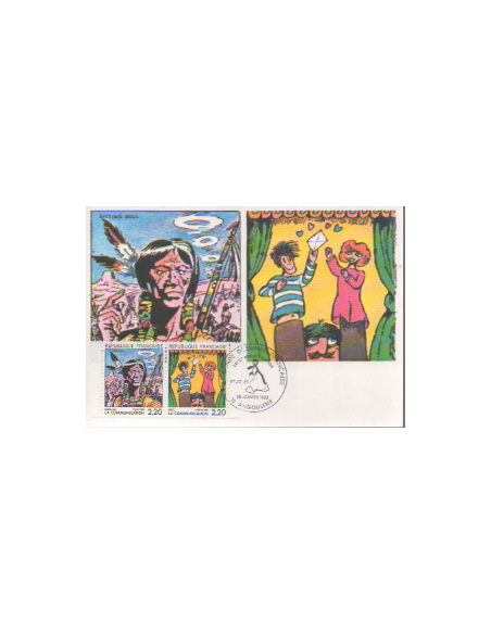 Carte P J du N° 2503 & 04