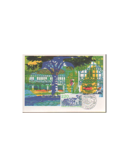 Carte P J du N° 2552