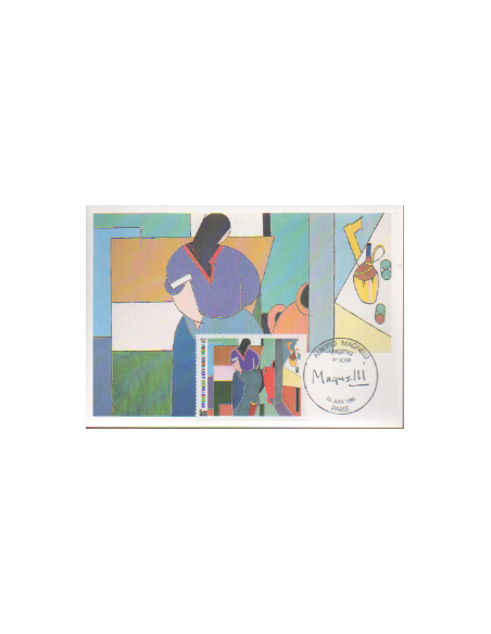 Carte P J du N° 2414