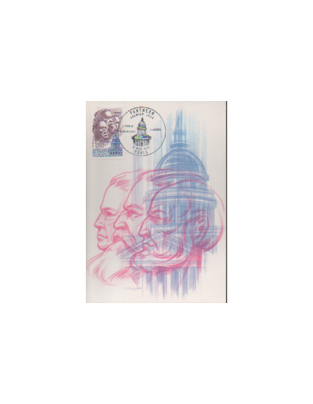 Carte P J du N° 2172