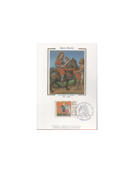 Carte P J du N° 3078