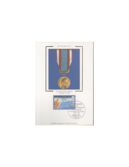 Carte P J du N° 3078