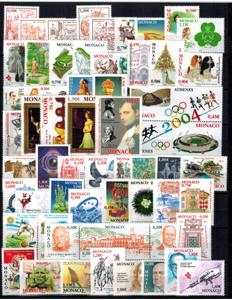 Annee complete Monaco 2004 **